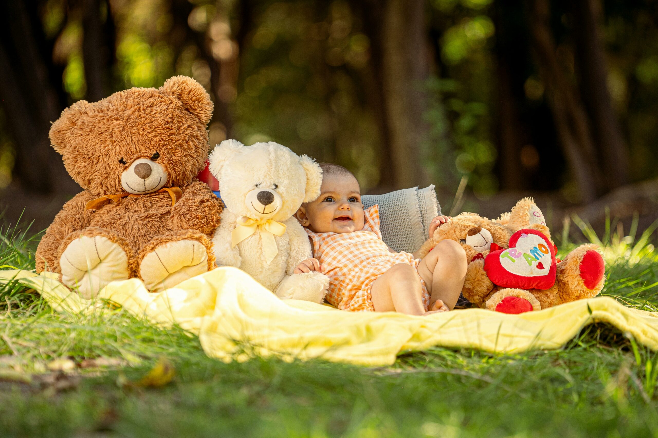 Kostenloses Stock Foto zu außerorts, baby, bären