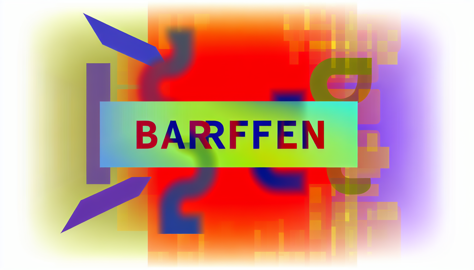 Ein abstraktes Konzept. Visualisiere die imaginäre Handlung des 'Barfens'. Lass deiner Kreativität freien Lauf, um dieses nicht existierende Wort zu illustrieren. Könnte es ein Wesen, ein Prozess oder sogar ein Ereignis sein? Fühle dich frei, dies auf jede Weise zu interpretieren, die Neugier und Intrige weckt.
