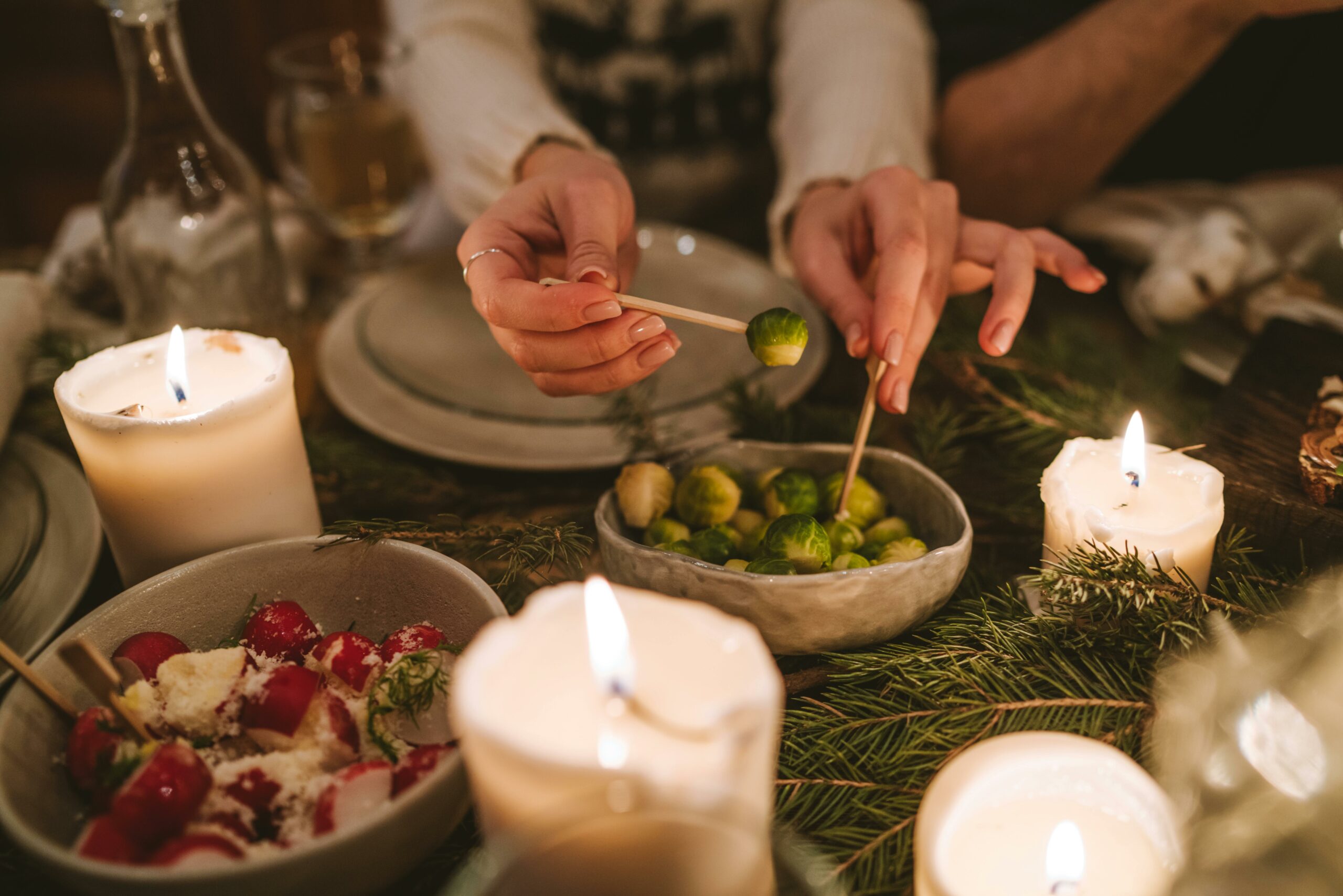 Kostenloses Stock Foto zu abendessen, baum, blumen
